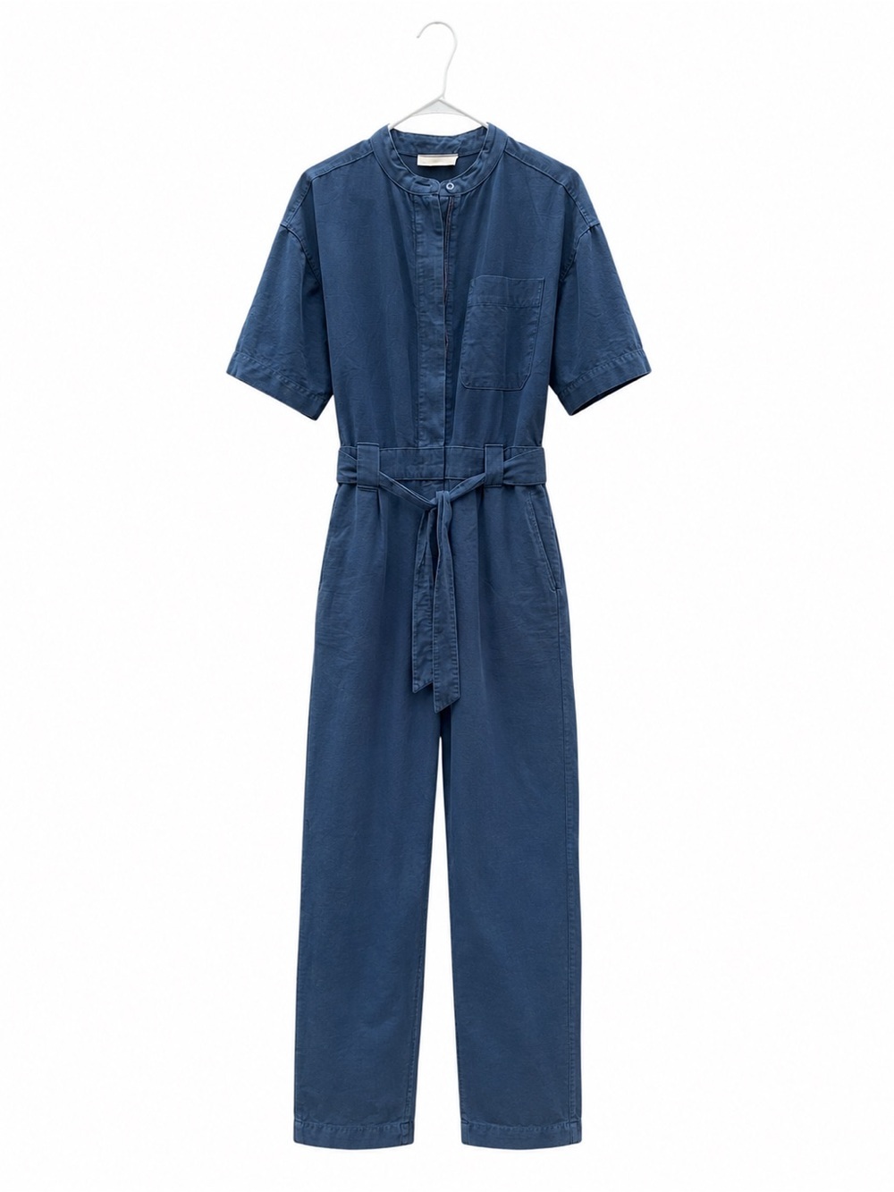 The Fatigue Short Sleeve Jumpsuit Everlane
Blue Minimalist 8 Organic Cotton